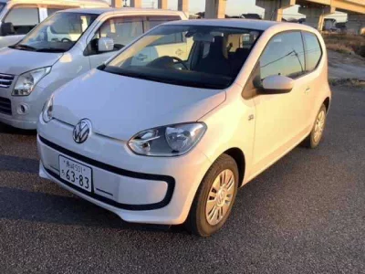 Volkswagen UP  с аукциона в Японии