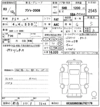 Peugeot 2008 лот № 2545 оценка 5  с аукциона в Японии 8
