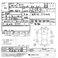 Subaru IMPREZA G4 лот № 80 оценка 3.5  с аукциона в Японии 3