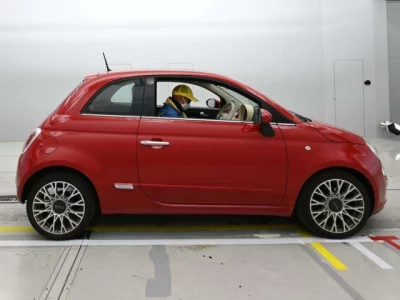 Fiat 500  с аукциона в Японии