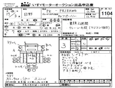 Hino TRUCK  с аукциона в Японии