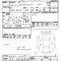Nissan CLIPPER TRUCK лот № 2070 оценка 3.5  с аукциона в Японии 7