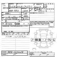 Honda ELYSION лот № 2014 оценка   с аукциона в Японии 3