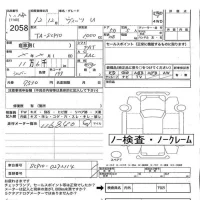 Toyota VITZ лот № 2058 оценка   с аукциона в Японии 3