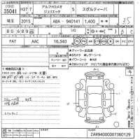 Alfa Romeo Giulietta лот № 35041 оценка 3.5  с аукциона в Японии 10