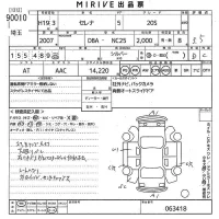 Nissan SERENA лот № 90010 оценка 3.5  с аукциона в Японии 11