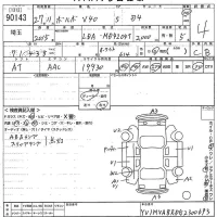 Volvo V40 лот № 90143 оценка 4  с аукциона в Японии 10