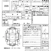 Nissan AD лот № 3595 оценка R  с аукциона в Японии 5