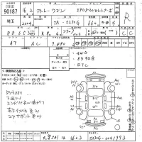 Daihatsu Atrai Wagon лот № 90187 оценка R  с аукциона в Японии 10