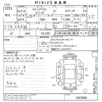 Honda STEP WAGON лот № 11251 оценка 3.5  с аукциона в Японии 11