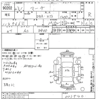 Nissan MARCH лот № 90202 оценка R  с аукциона в Японии 10