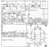 Honda STEP WAGON лот № 3074 оценка 3.5  с аукциона в Японии 6