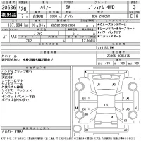 Toyota HARRIER лот № 30636 оценка 3  с аукциона в Японии 11