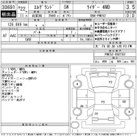 Nissan ELGRAND лот № 30691 оценка 3.5  с аукциона в Японии 11