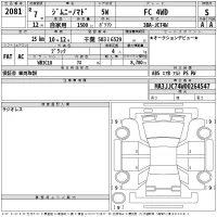 Suzuki JIMNY NOMADE лот № 2081 оценка S  с аукциона в Японии 2