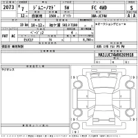 Suzuki JIMNY NOMADE лот № 2073 оценка S  с аукциона в Японии 2