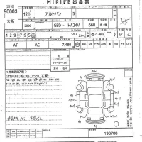 Suzuki ALTO VAN лот № 90003 оценка 3.5  с аукциона в Японии 3
