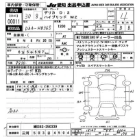 Mitsubishi DELICA D2 лот № 11 оценка 4  с аукциона в Японии 9