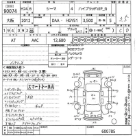 Nissan CIMA лот № 90074 оценка 3.5  с аукциона в Японии 9
