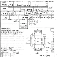 Nissan CLIPPER VAN лот № 90082 оценка 3.5  с аукциона в Японии 9