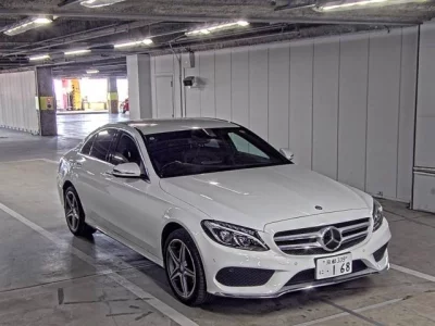 Mercedes-Benz C CLASS  с аукциона в Японии