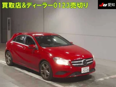 Mercedes-Benz A CLASS  с аукциона в Японии