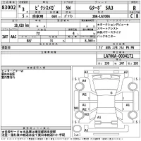 Toyota PIXIS MEGA лот № 83002 оценка R  с аукциона в Японии 2