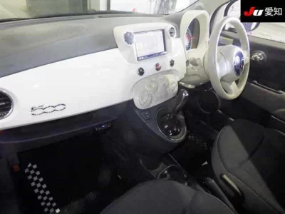 Fiat 500  с аукциона в Японии