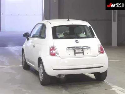 Fiat 500  с аукциона в Японии