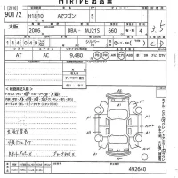 Mazda AZ WAGON лот № 90172 оценка 3.5  с аукциона в Японии 7
