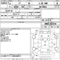 Toyota NOAH лот № 72053 оценка R  с аукциона в Японии 2