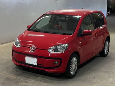 Volkswagen UP  с аукциона в Японии