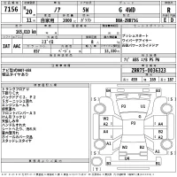 Toyota NOAH лот № 7156 оценка R  с аукциона в Японии 2