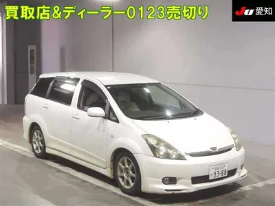 Toyota WISH  с аукциона в Японии