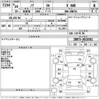 Toyota NOAH лот № 7194 оценка R  с аукциона в Японии 2