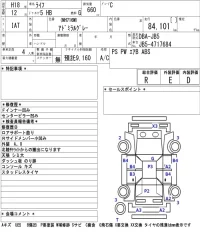 Honda LIFE лот № 7515 оценка R  с аукциона в Японии 5