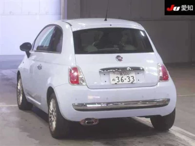 Fiat 500  с аукциона в Японии