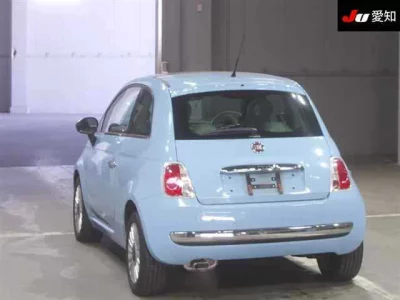 Fiat 500  с аукциона в Японии