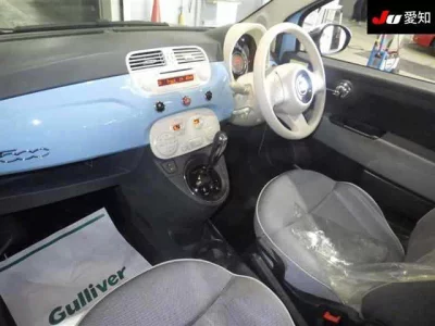 Fiat 500  с аукциона в Японии