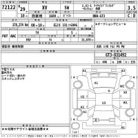 Subaru XV лот № 72122 оценка 3.5  с аукциона в Японии 2