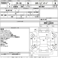 Mazda CX-30 лот № 70004 оценка R  с аукциона в Японии 2