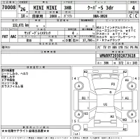 BMW MINI лот № 70008 оценка 4  с аукциона в Японии 2