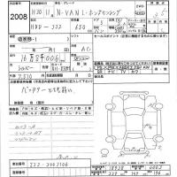 Honda N VAN лот № 2008 оценка 3.5  с аукциона в Японии 5