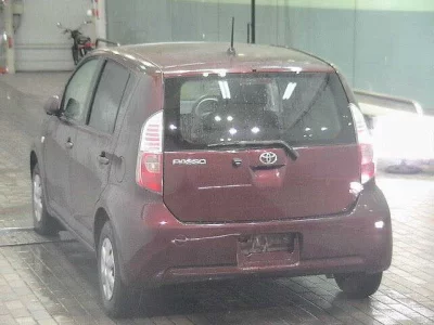 Toyota PASSO  с аукциона в Японии