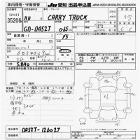 Suzuki CARRY TRUCK лот № 35206 оценка 3.5  с аукциона в Японии 9