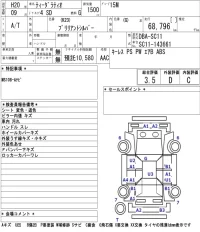 Nissan TIIDA LATIO лот № 5027 оценка 3.5  с аукциона в Японии 5