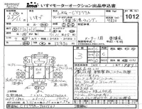 Isuzu TRUCK лот № 1012 оценка 3  с аукциона в Японии 4