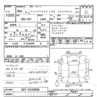 Honda FIT SHUTTLE лот № 1055 оценка R  с аукциона в Японии 7