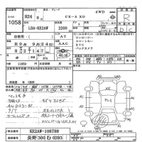 Mazda CX-5 лот № 1058 оценка R  с аукциона в Японии 7