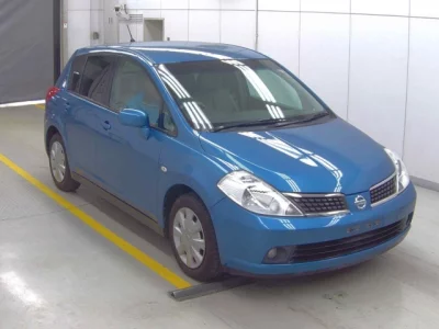 Nissan TIIDA  с аукциона в Японии